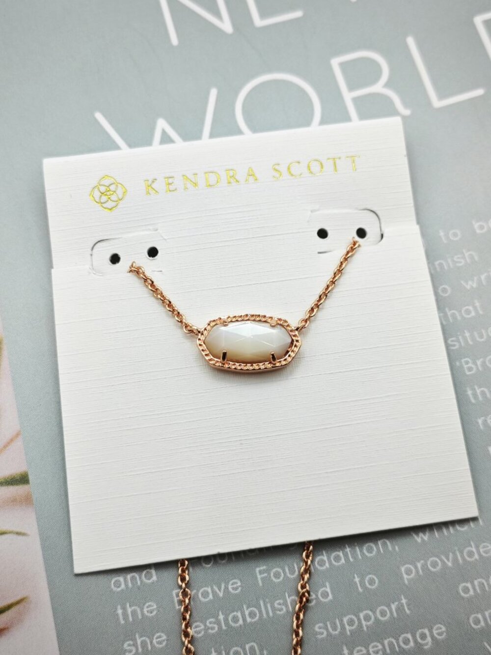 Kendra Scott rose Gold Necklace